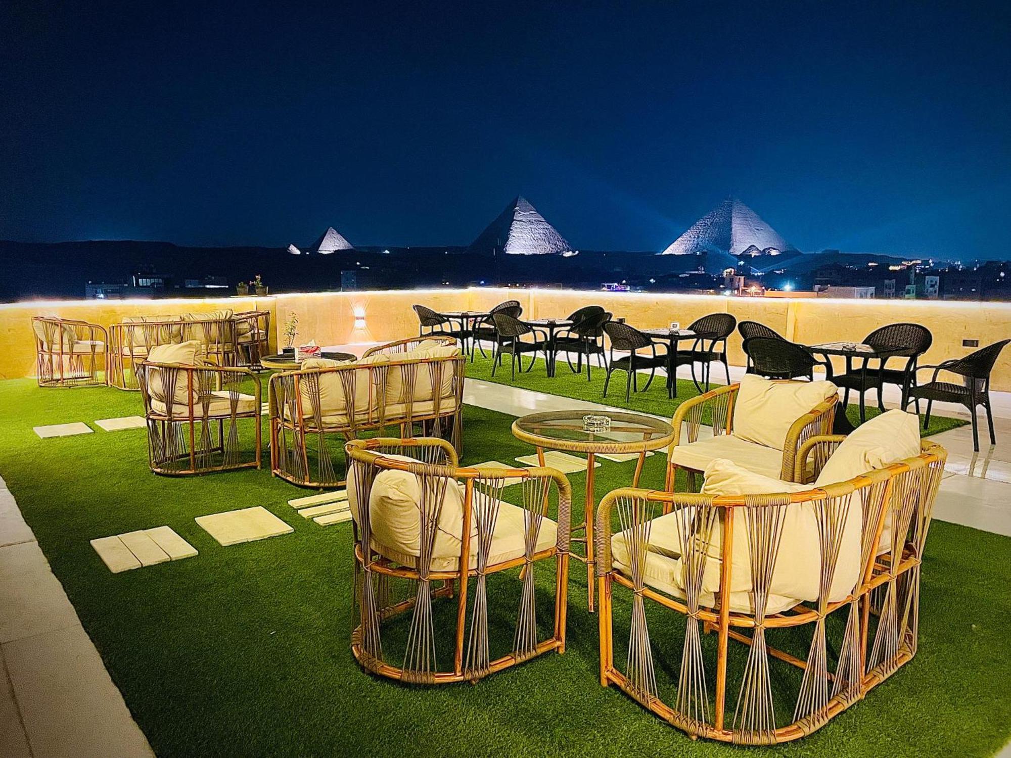 Palm Pyramids View Inn Kafrat al Jabal Екстер'єр фото