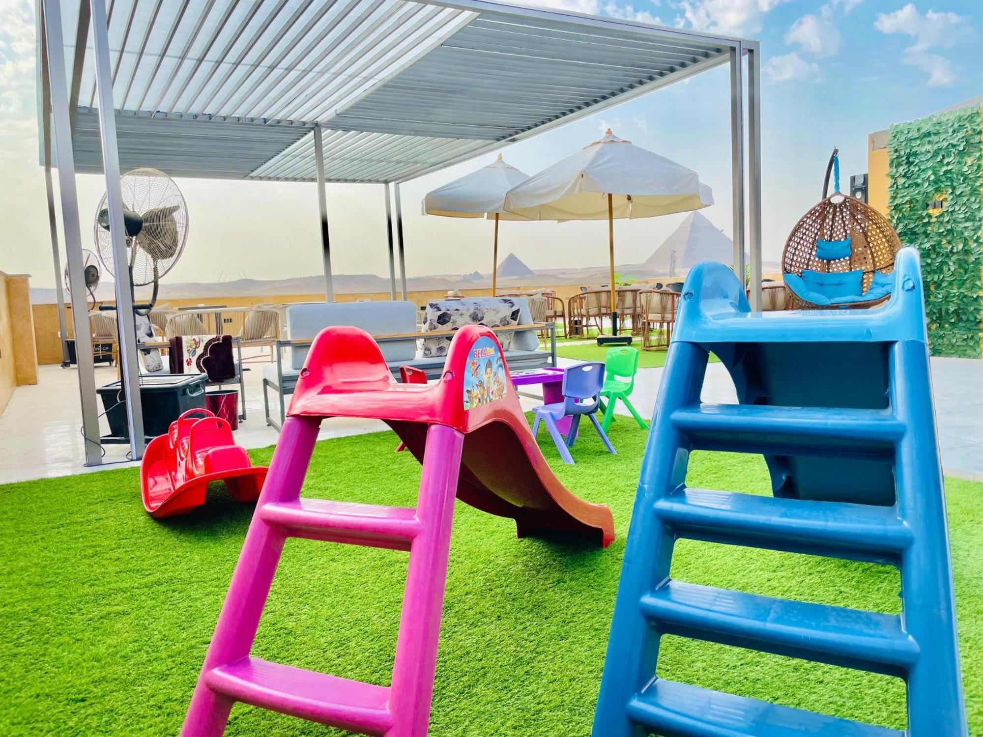 Palm Pyramids View Inn Kafrat al Jabal Екстер'єр фото